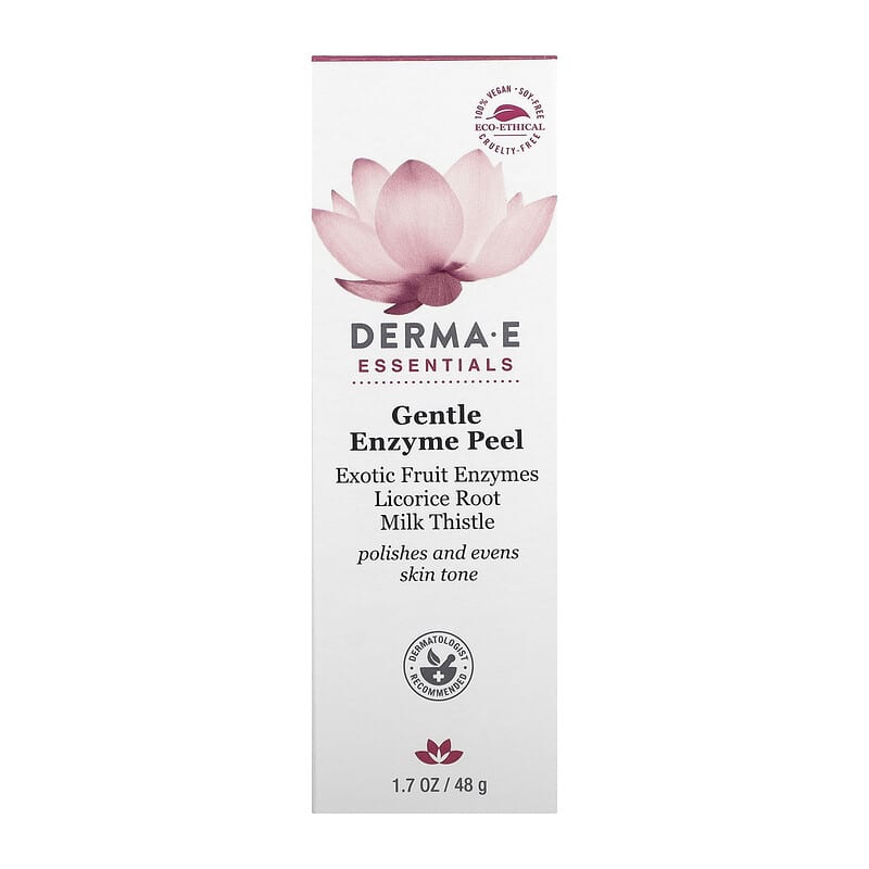 DERMA E, Gentle Enzyme Peel, 1.7 oz (48 g)