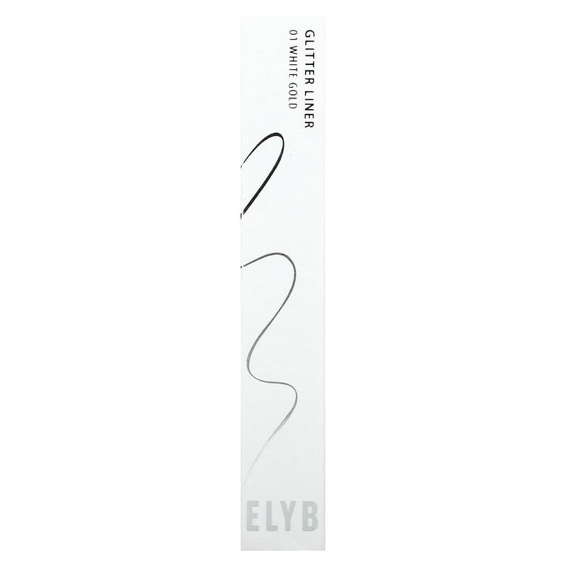 Tony Moly, Lovely Beam Glitter Liner, 01 White Gold, 0.01 oz (0.5 g)