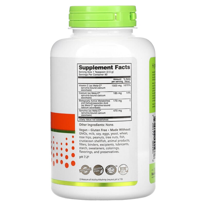 NutriBiotic, Immunity, Meta-C Powder, 8 oz (227 g)