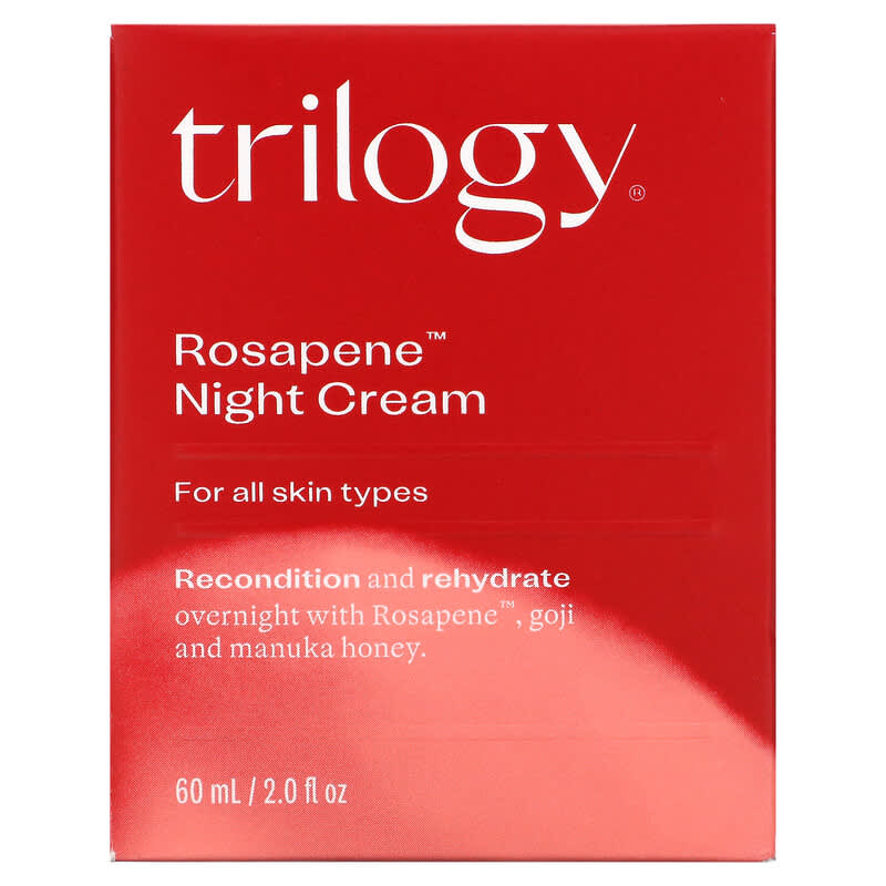 Trilogy, Rosapene Night Cream, 2 fl oz (60 ml)