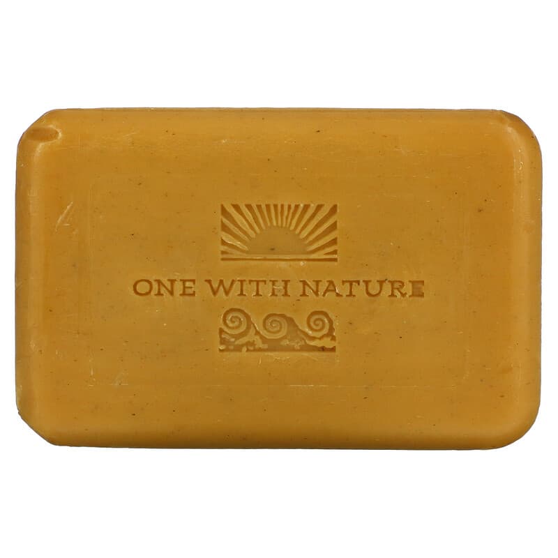 One with Nature, Triple Milled Mineral Soap Bar, Sulfur & Chamomile, 7 oz (200 g)