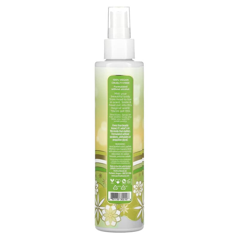 Pacifica, Perfumed Hair & Body Mist, Tahitian Gardenia, 6 fl oz (177 ml)