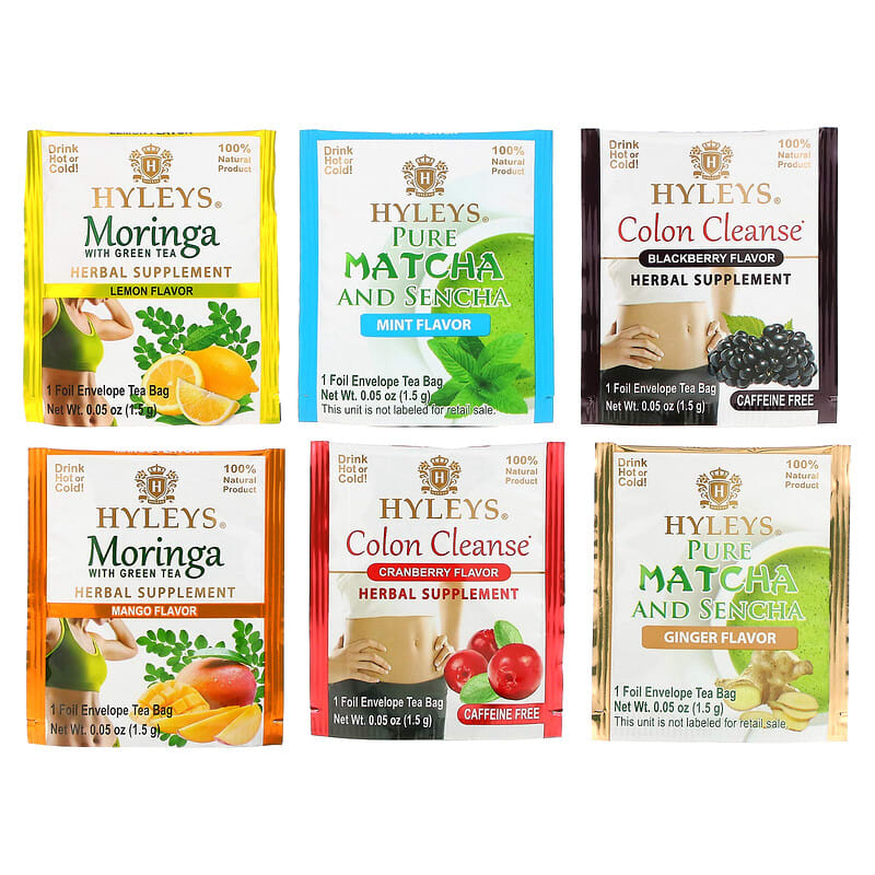 Hyleys Tea, 14 Days Cleanse Kit,  42 Tea Bags, 2.22 oz (63 g)