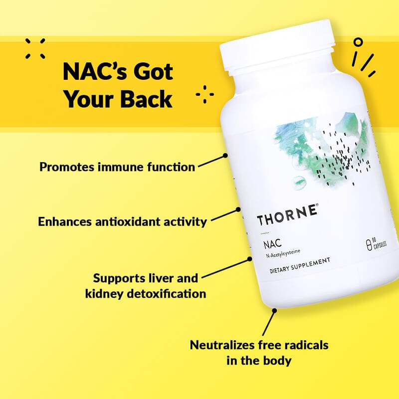 Thorne, NAC, 90 Capsules