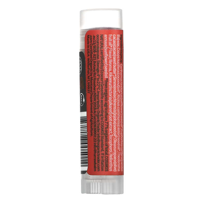 Hurraw!, Lip Balm, Tinted, Cherry, 0.17 oz (4.8 g)