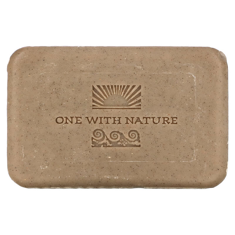 One with Nature, Dead Sea Mineral Soap Bar, Dead Sea Mud, Fragrance-Free, 7 oz (200 g)