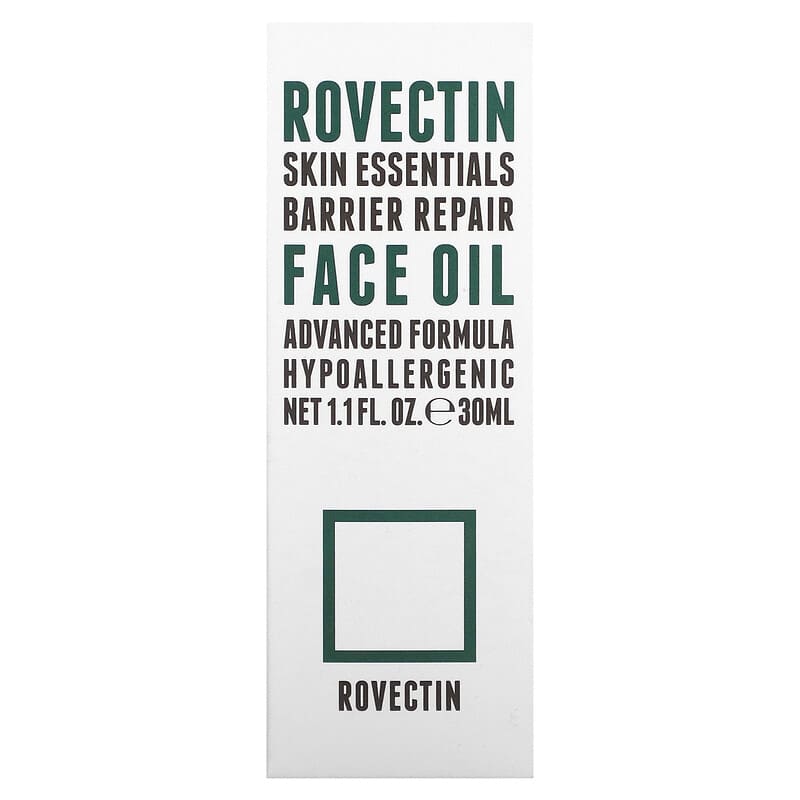 Rovectin, Skin Essentials, Barrier Repair Face Oil, 1.1 fl oz (30 ml)