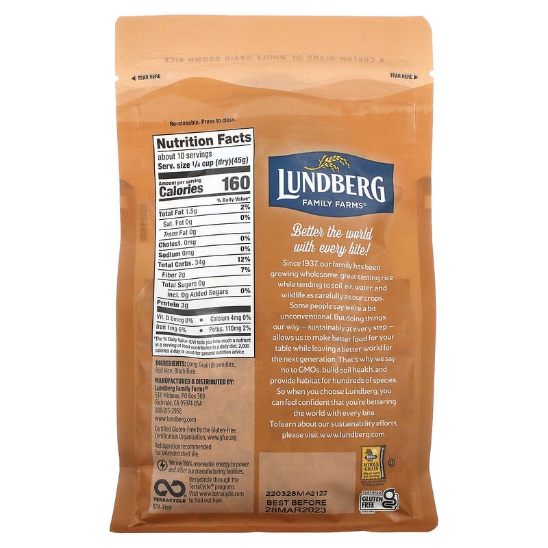 Lundberg, Countrywild Gourmet Rice, 16 oz (454 g)