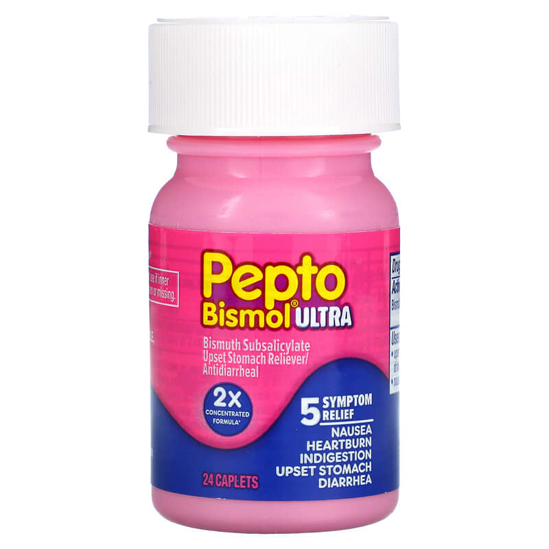 Pepto Bismol, Pepto Bismol Ultra, 24 Caplets