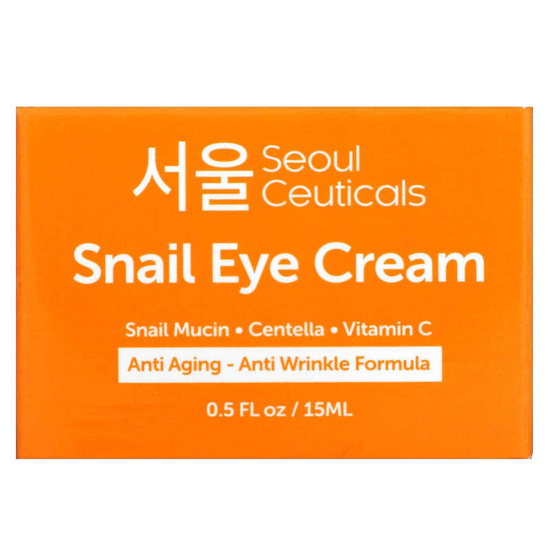 SeoulCeuticals, Snail Eye Cream, 0.5 fl oz (15 ml)