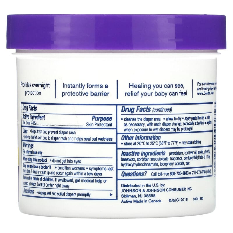 Desitin, Diaper Rash Paste, Maximum Strength, 16 oz (454 g)