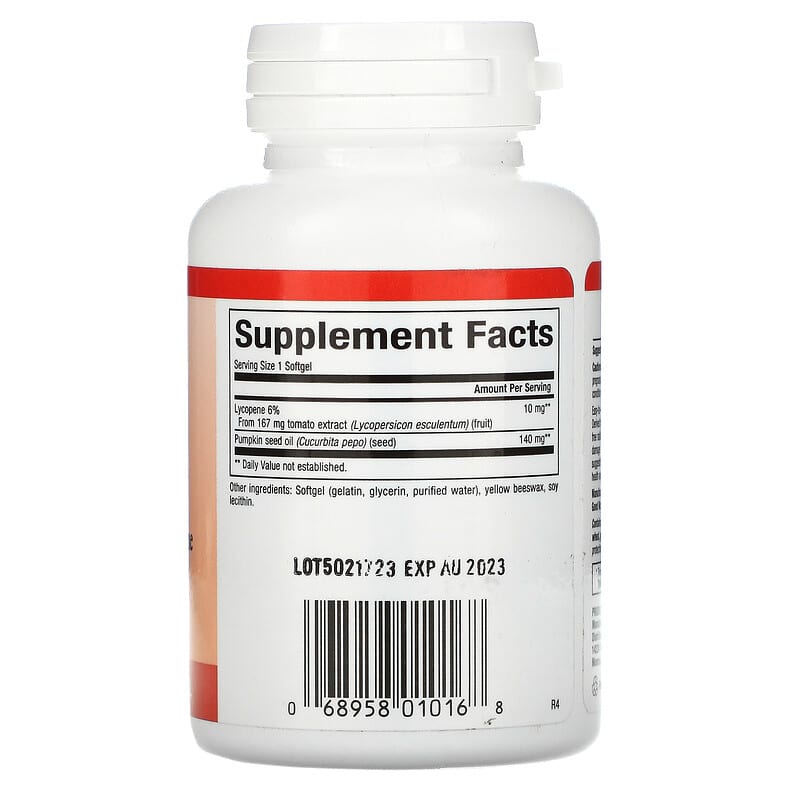 Natural Factors, Lycopene, 10 mg, 60 Softgels