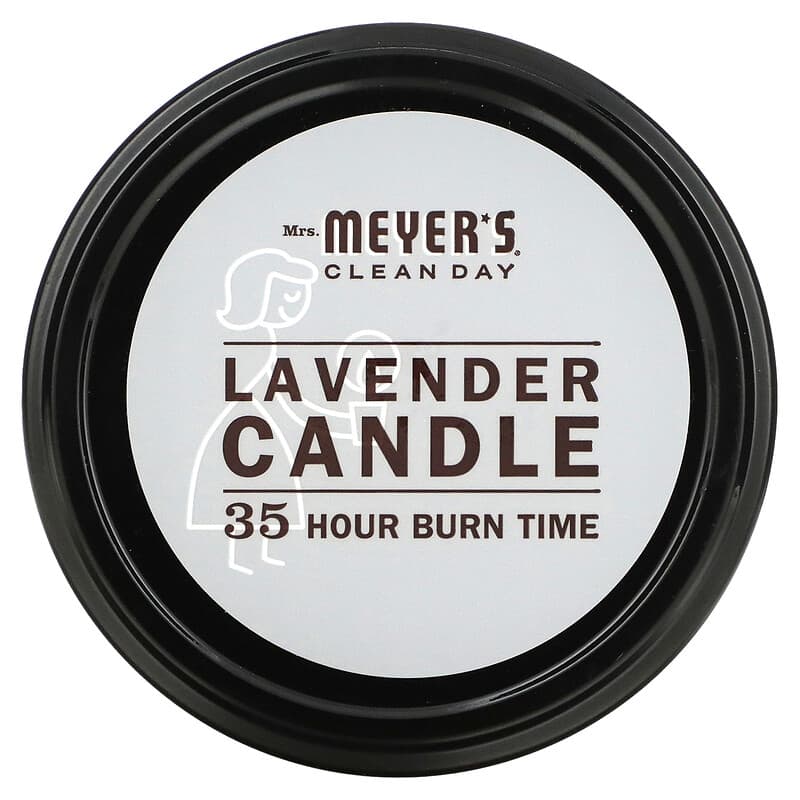 Mrs. Meyers Clean Day, Scented Soy Candle, Lavender Scent, 7.2 oz (204 g)