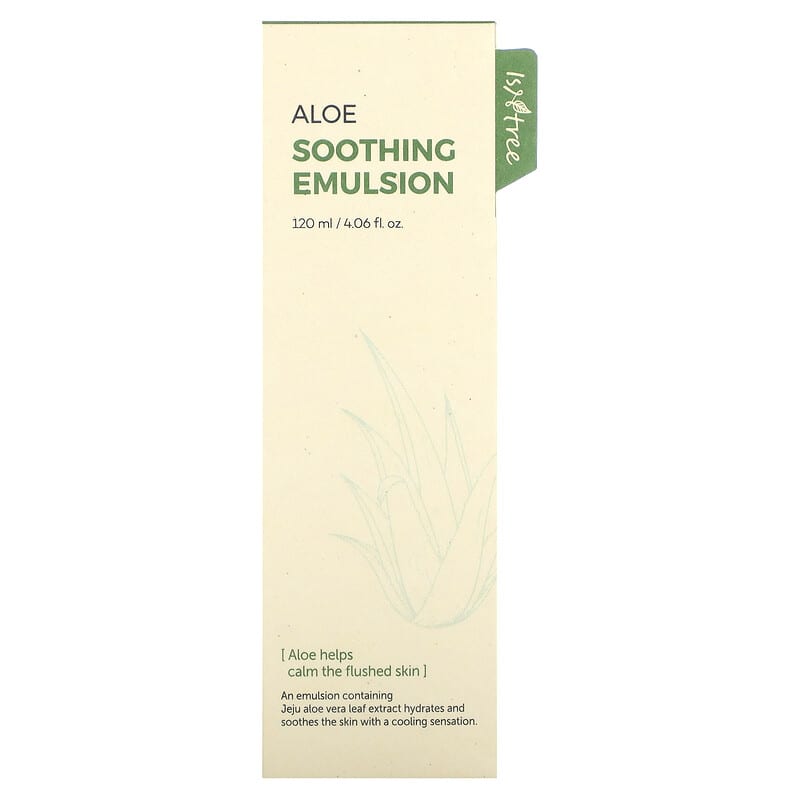 Isntree, Aloe Soothing Emulsion, 4.06 fl oz (120 ml)