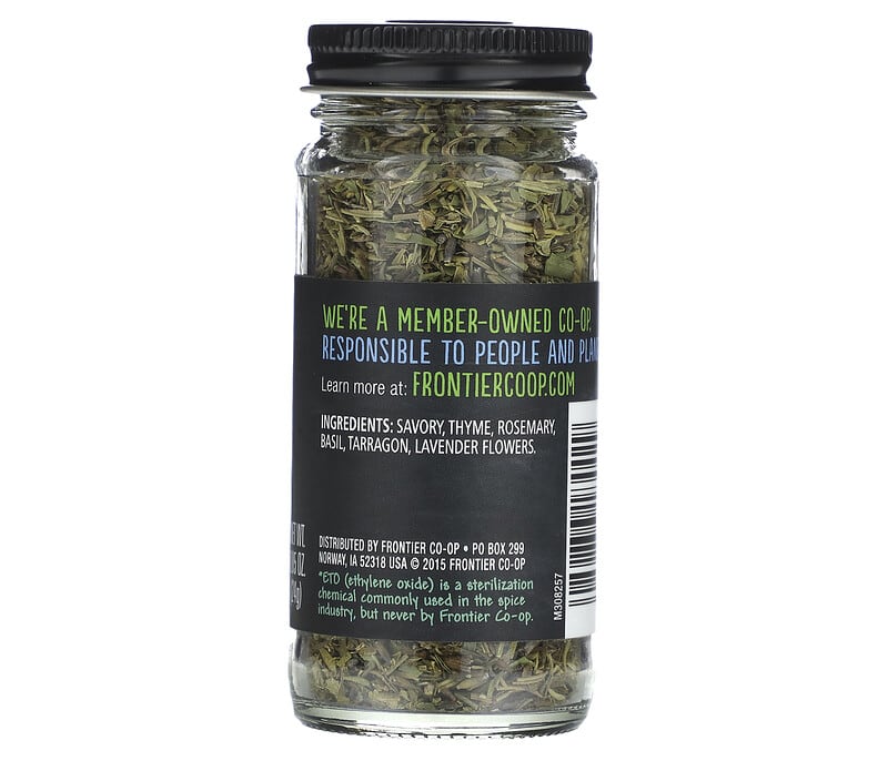 Frontier Co-op, Herbes De Provence, French Blend With Savory Lavender, 0.85 oz, (24 g)