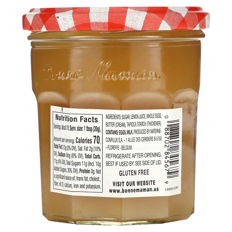 Bonne Maman, Lemon Curd, 12.7 oz (360 g)