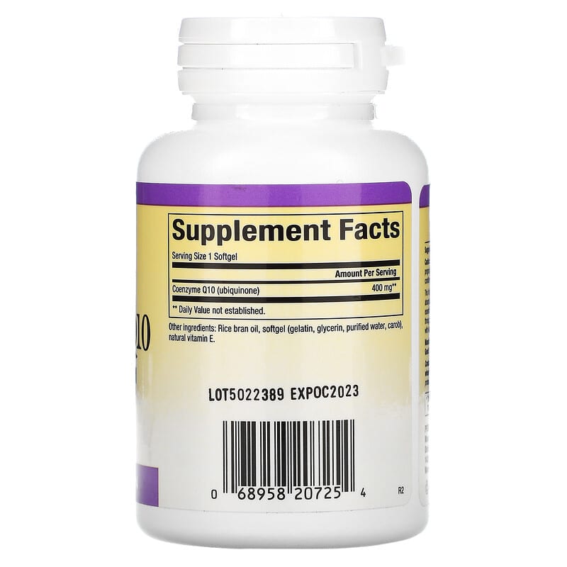 Natural Factors, Coenzyme Q10, 400 mg, 60 Softgels