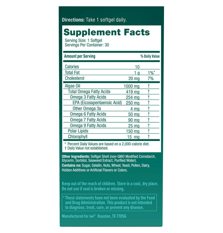 iWi, Omega-3 EPA, 30 Softgels