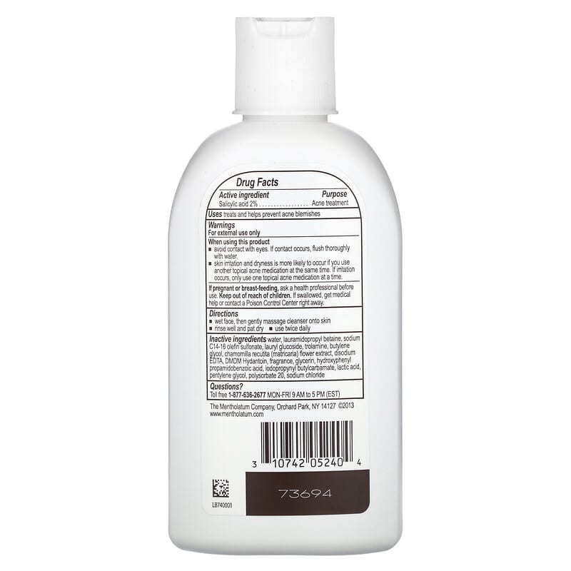 pHisoderm, Anti-Blemish Gel Cleanser, 6 fl oz (177 ml)