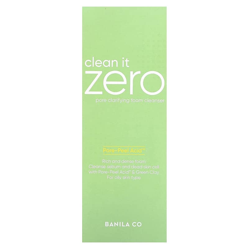 Banila Co, Clean It Zero, Pore Clarifying Foam Cleanser, 5.07 fl oz (150 ml)