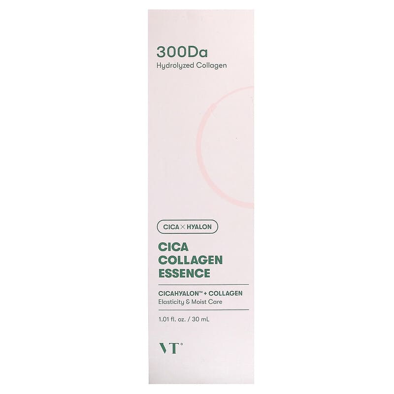 VT Cosmetics, Cica Collagen Essence, 1.01 fl oz (30 ml)