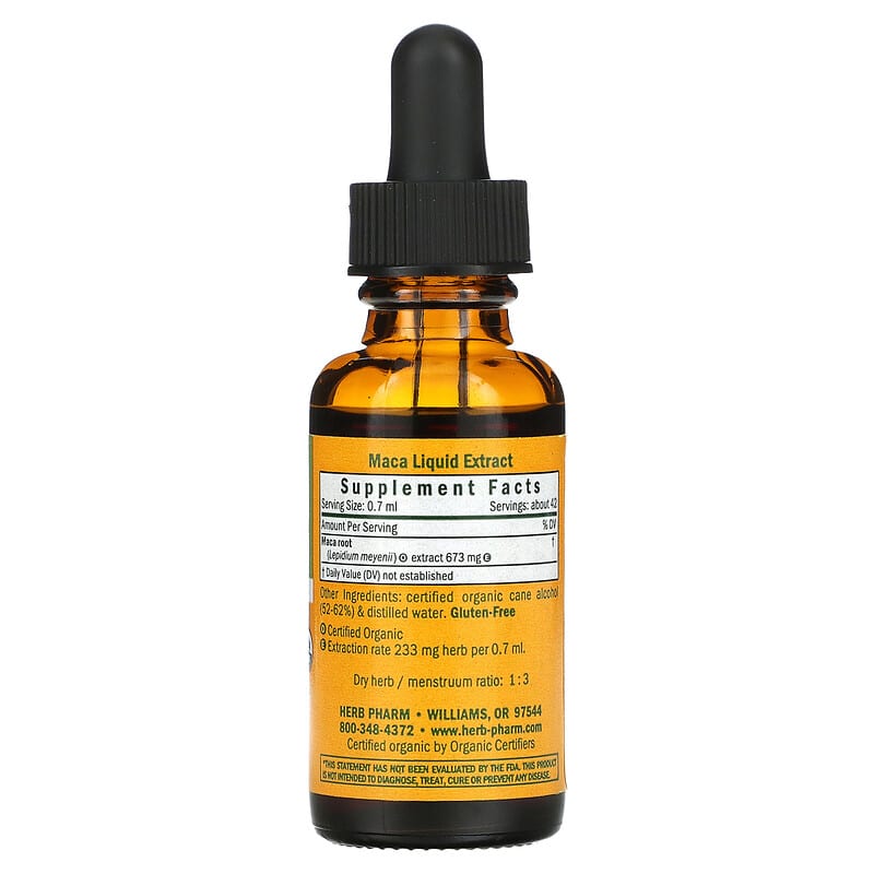 Herb Pharm, Maca, 1 fl oz (30 ml)