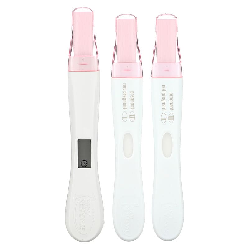 First Response, Triple Check Pregnancy Tests, 3 Tests