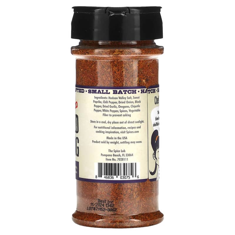 The Spice Lab, Blackened Seasoning, 4.9 oz (138 g)