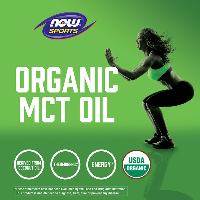 NOW Foods, Sports, Organic MCT Oil, 32 fl oz (946 ml)