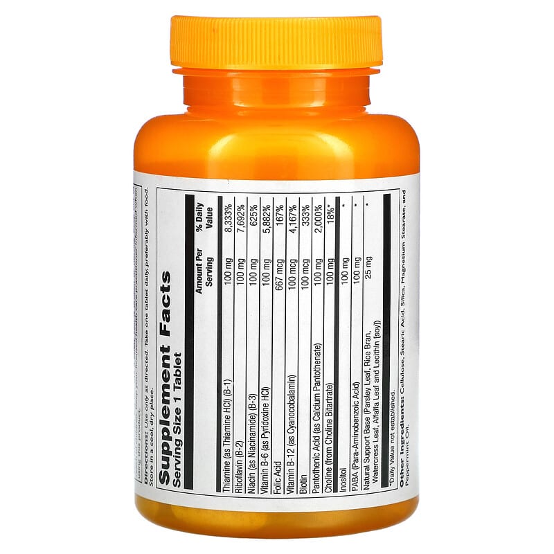 Thompson, B 100 Complex, 60 Tablets