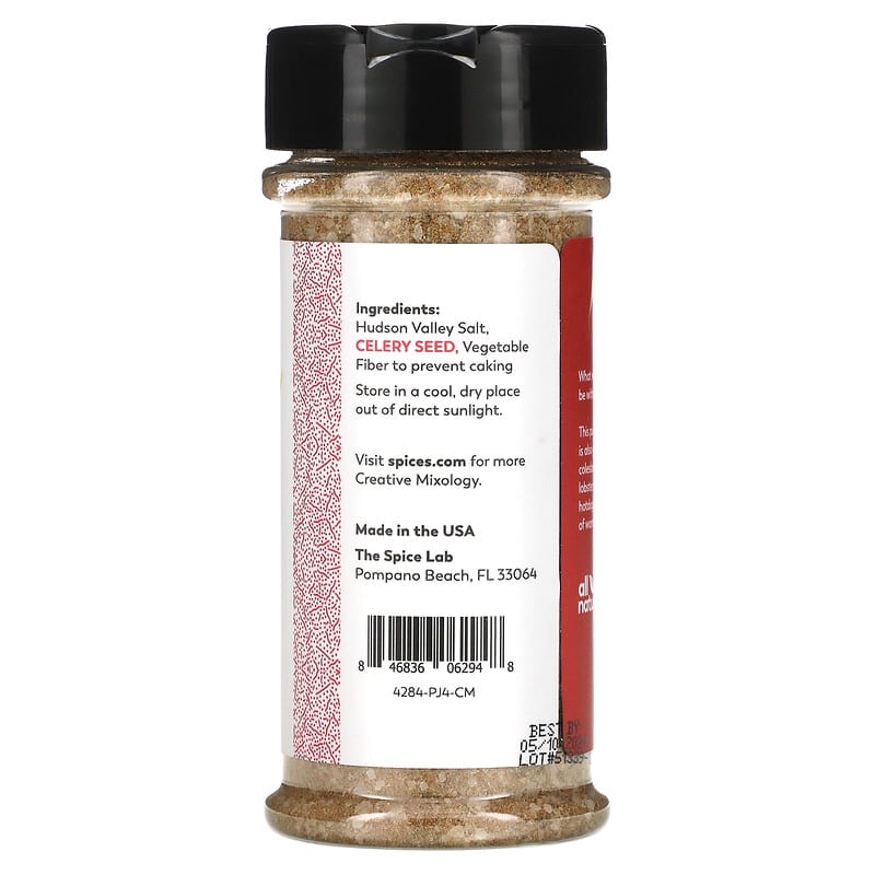 The Spice Lab, Celery Salt, 7 oz (198 g)