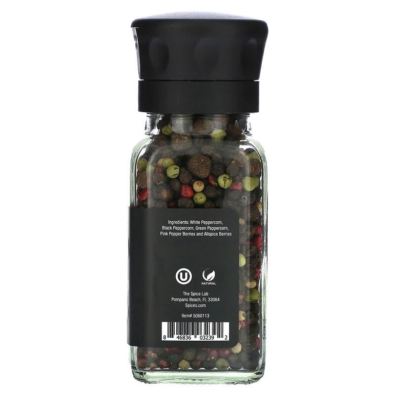 The Spice Lab, Premium Kings Pepper Blend, Grinder, 2.6 oz (73 g)