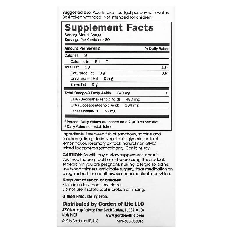 Minami Nutrition, Supercritical Prenatal, Omega-3 Fish Oil, Lemon, 60 Softgels