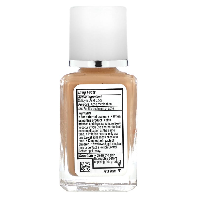 Neutrogena, SkinClearing Oil-Free Makeup, Soft Beige 50, 1 fl oz (30 ml)