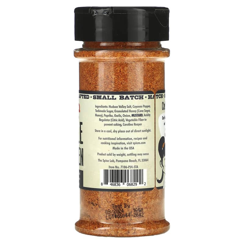 The Spice Lab, Nashville Hot Chicken Seasoning, 6.5 oz (184 g)