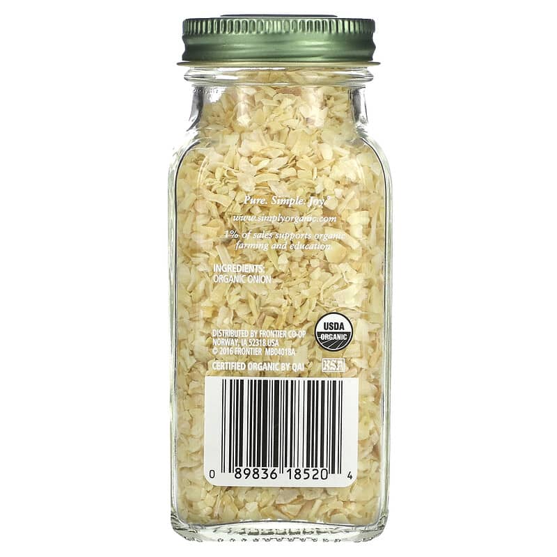 Simply Organic, Minced Onion, 2.21 oz (63 g)