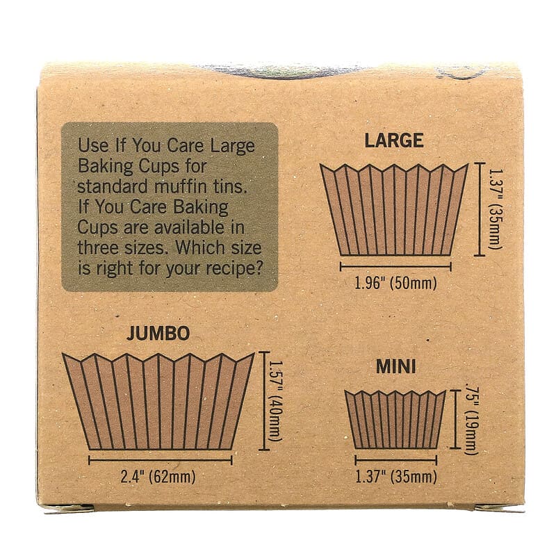 If You Care, Large Baking Cups, 60  Cups