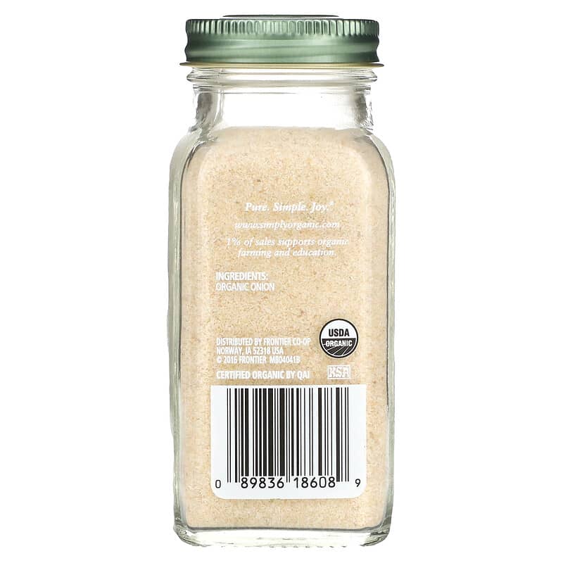 Simply Organic, Onion Powder, 3 oz (85 g)