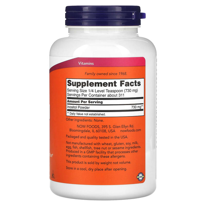 NOW Foods, Inositol Powder, 8 oz (227 g)