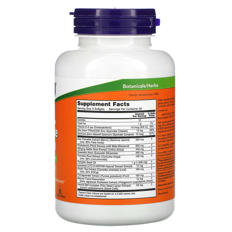 NOW Foods, Clinical Strength Prostate Health, 90 Softgels