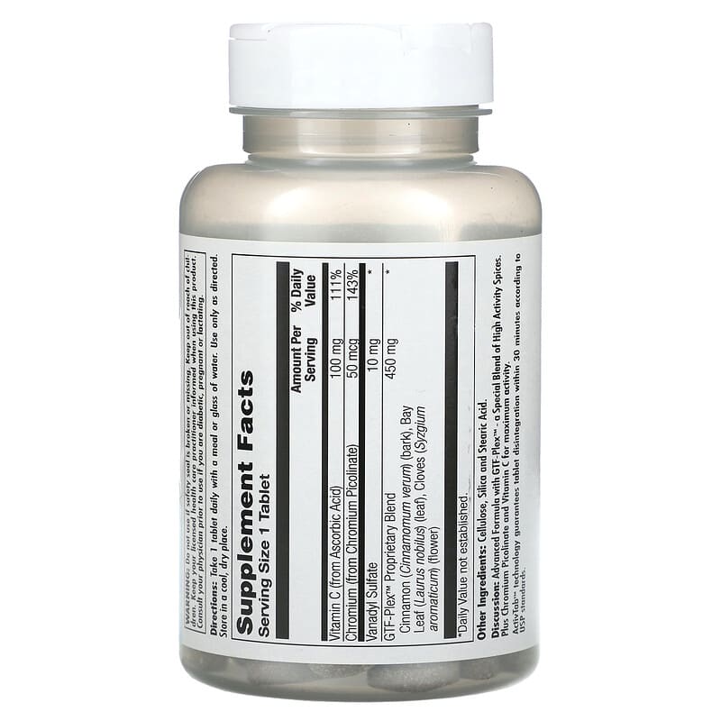 KAL, Vanadyl Complex, 90 Tablets