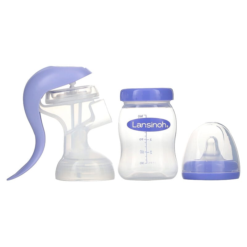 Lansinoh, Manual Breast Pump, 1 Manual Breast Pump and Accessories