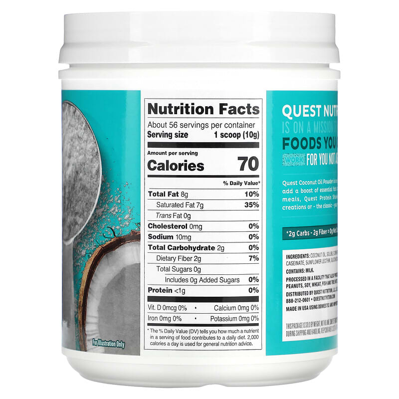 Quest Nutrition, Coconut Oil Powder, 1.25 lbs (567 g)