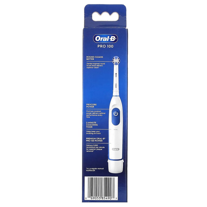 Oral-B, Pro 100, Power Toothbrush, 1 Toothbrush