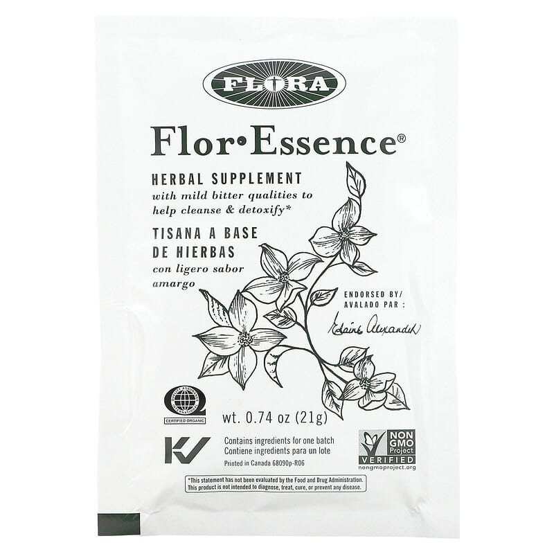 Flora, Flor&#xB7;Essence, Gentle Detox for the Whole Body, 2 1/8 oz (63 g)