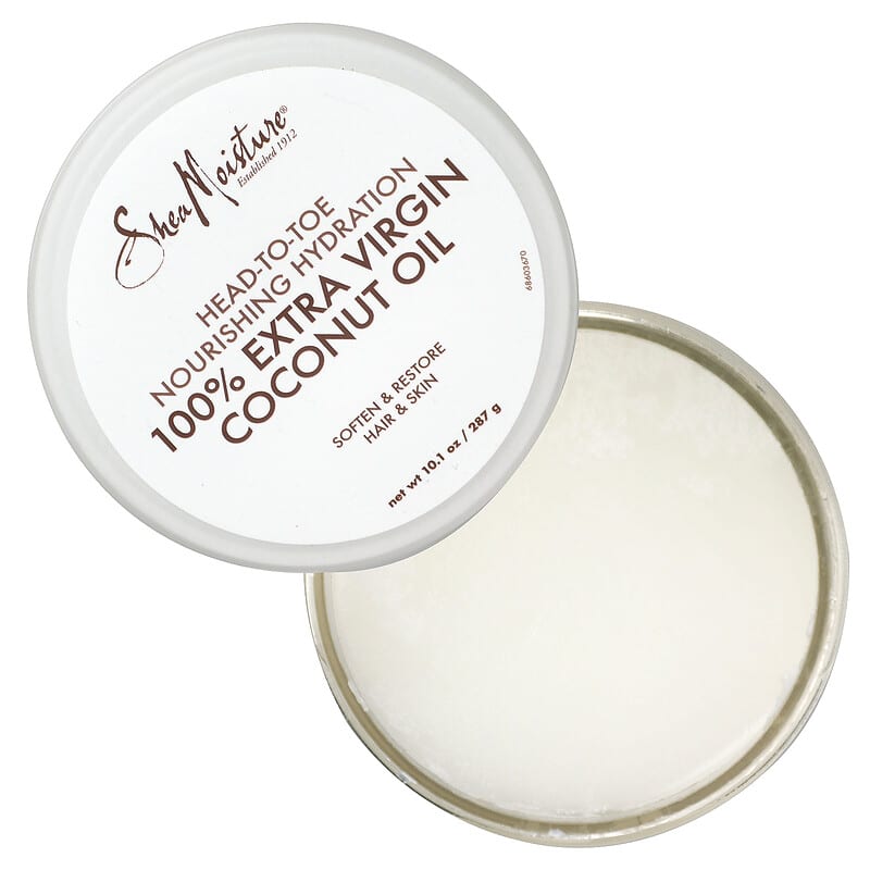 SheaMoisture, Head-To-Toe Nourishing Hydration, 100% Extra Virgin Coconut Oil, 10.1 oz (287 g)