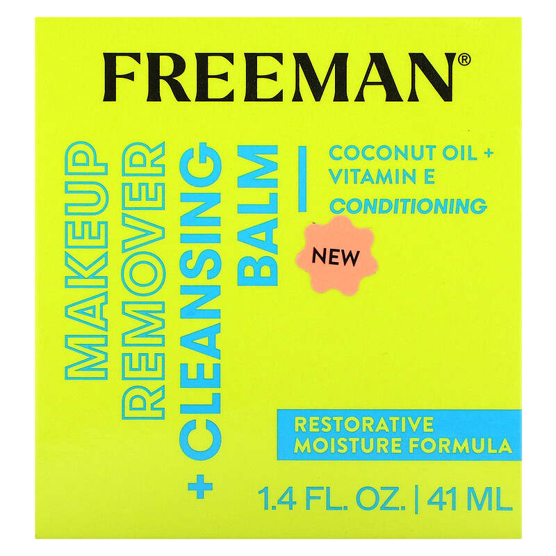 Freeman Beauty, Makeup Remover + Cleansing Balm, 1.4 fl oz (41 ml)