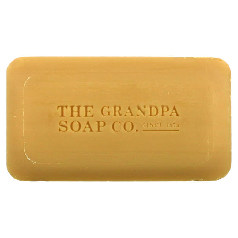 The Grandpa Soap Co., Face Body & Hair Bar Soap, Pine Tar, 3.25 oz (92 g)