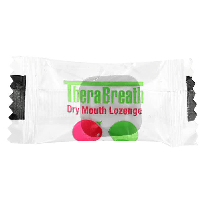 TheraBreath, Dry Mouth Lozenges, Sugar Free, Tart Berry, 100 Lozenges