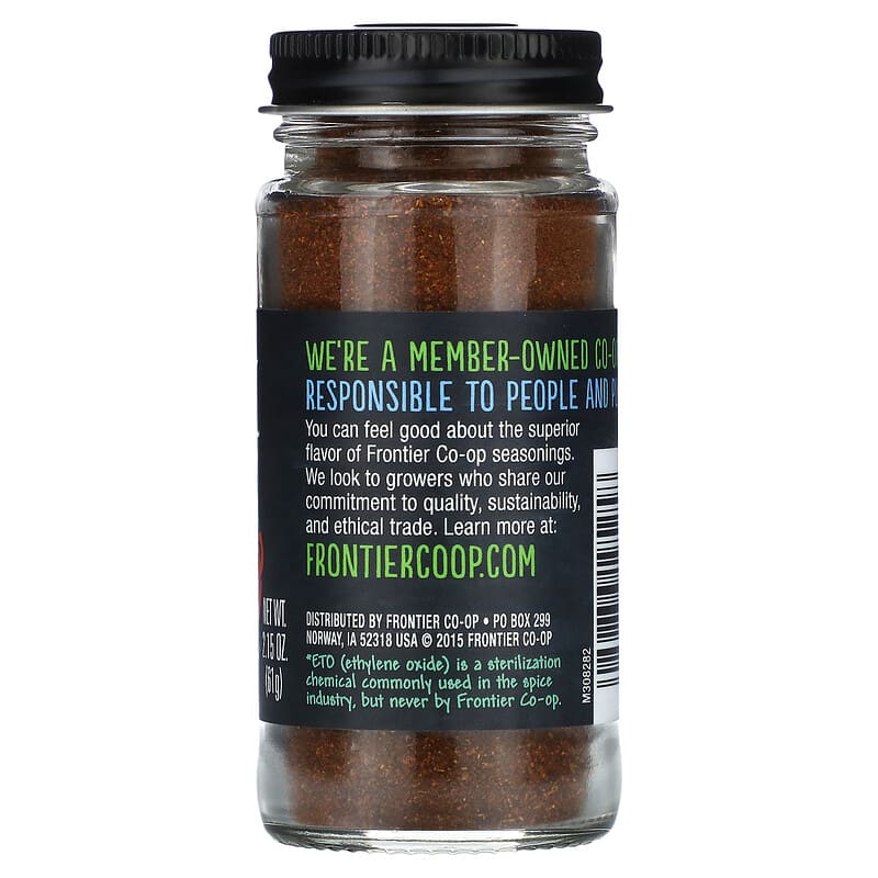 Frontier Co-op, Chipotle, Smoked Red Jalapenos, 2.15 oz (61 g)